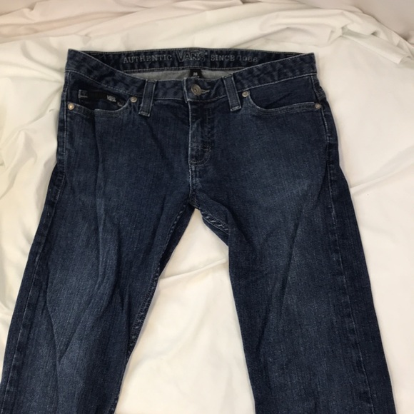 Vans Blue Denim Jeans Size 28 - Picture 2 of 11